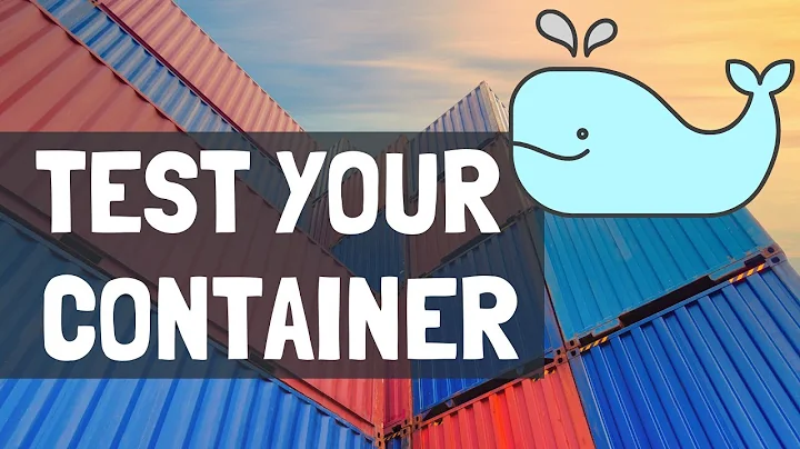 How to test a Docker container in GitLab CI