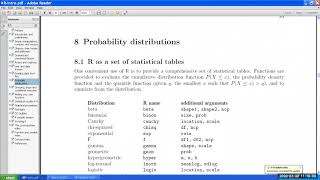 Probability distribution  # Generating random numbers# #Binomial distribution #  other distribution#