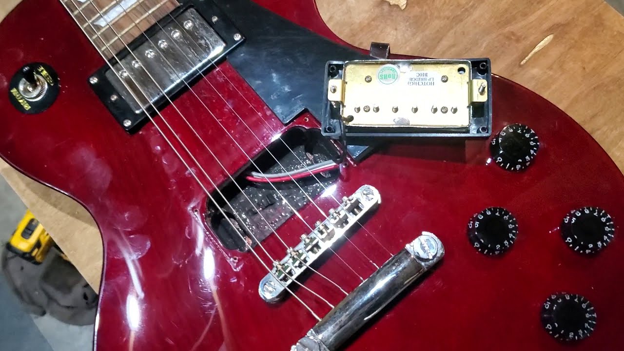 A inside look at epiphone les paul studio wiring YouTube