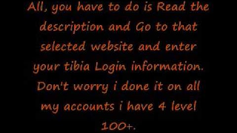 How To Bypass Tibia Ban