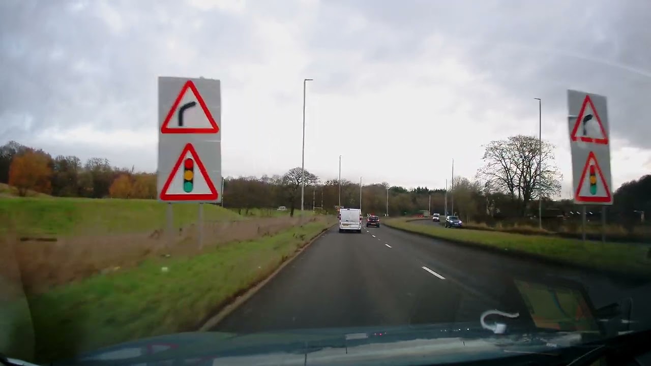 (4K VIDEO)   Leeds horsforth driving test centre