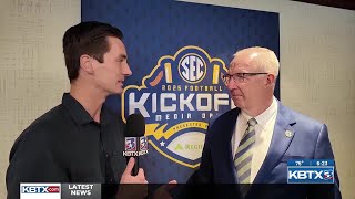 Tyler Shaw one-one-one interview with SEC Commissioner Greg Sankey