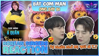 Korean singers🇰🇷 Reaction - 'BÁT CƠM MẶN' - 'ONG BÂY BI🇻🇳'