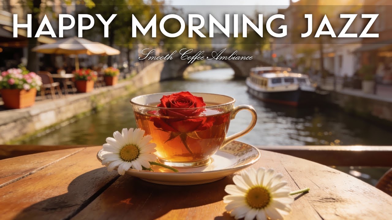 Happy Morning Jazz 🎶 February Bossa Nova Instrumental and Relaxing Jazz Cafe Music for Studying.