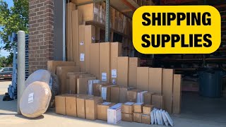WHERE TO GET SHIPPING SUPPLIES FOR YOUR EBAY BUSINESS WEARHOUSE | ULINE ORDER| QUICK UPDATE.