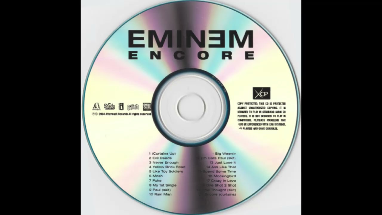 Copyright for my image Copyright Eminem - Mockingbird (2004) Album