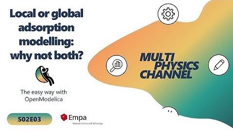 Multiphysics Channel: Adsorption Modeling with OpenModelica (S02E03)