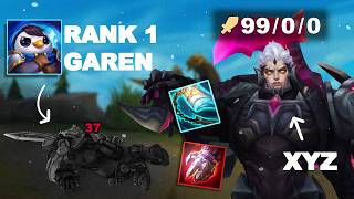 RANK 1 GAREN EUW VS MY DARIUS....