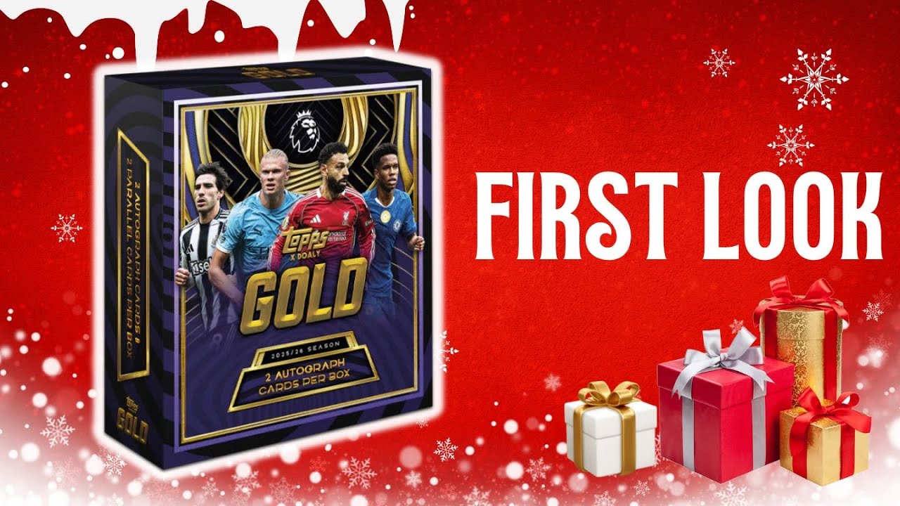 🔥 First Look: Topps® Premier League Gold 2025/26 | 2x Autogramme & Mega Summer Signing! ⚽✨
