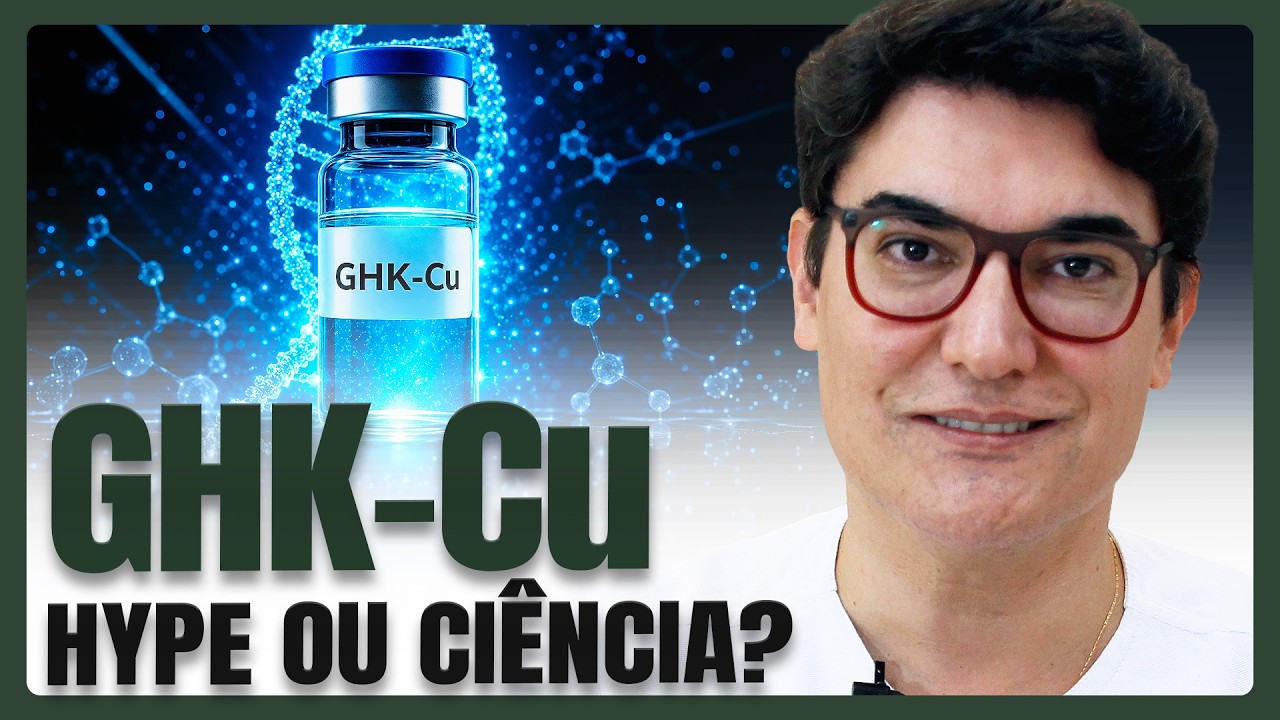 GHK-Cu Funciona Mesmo? 🧬 O Peptídeo Mais Falado da Estética
