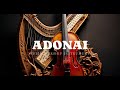 Adonai prophetic harp warfare instrumental  worship meditation music  intense harp worship