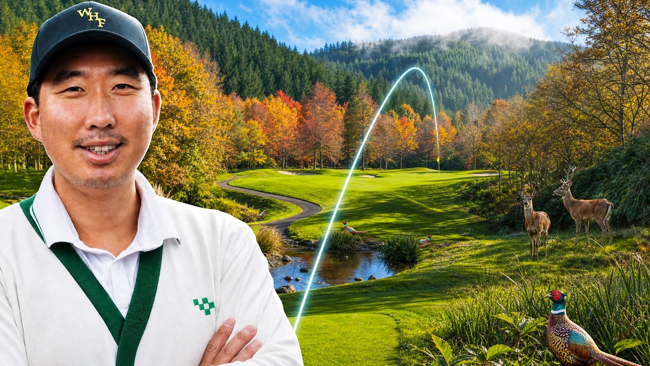 I played the most MAGICAL golf course in the world!