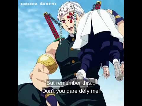 Tengen Uzui slaps Aoi san ass meme - YouTube