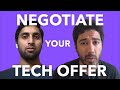How to Negotiate Your Tech Offer Simulation ft. Levels.fyi