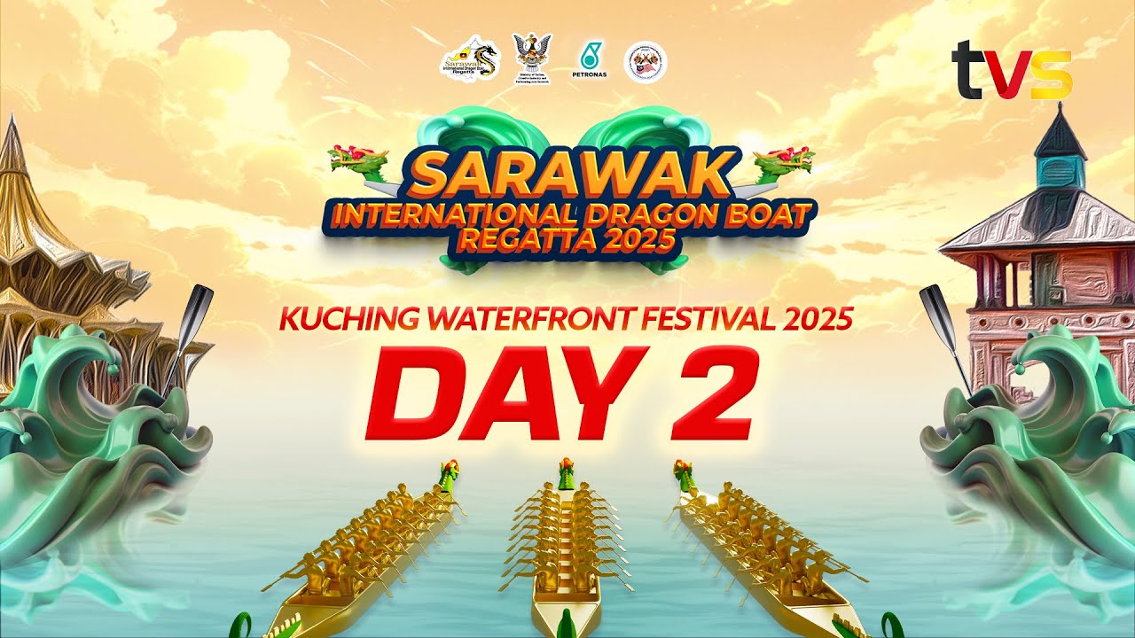 [LIVE] Day 2 of Sarawak International Dragon Boat Regatta 2025 | Morning Session