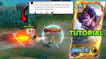 DYRROTH VS STRONG META CiCi WHO IS THE STRONGEST FIGHTER? | EXPLAINED TUTORIAL NEW TRICKS - MLBB