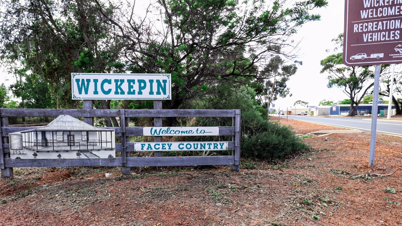 Wickepin. Home town of Albert Facey