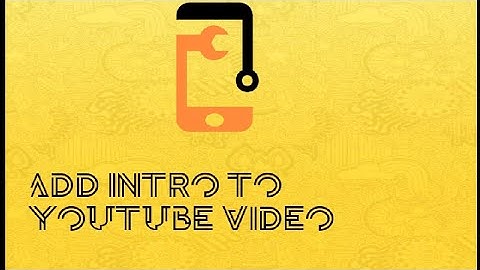 ADD INTRO TO VIDEO FOR YOUTUBE WITH DU RECORDER