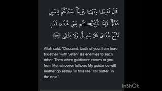 Surah TaHa Ayat 123