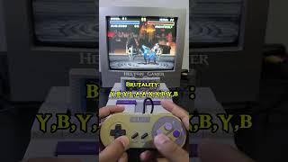 Sub Zero Ninja Finishing Move That Nobody Uses #mortalkombat #snes #shorts
