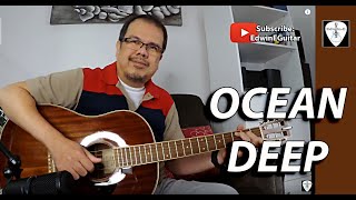 Ocean Deep (Cliff Richard) Fingerstyle Guitar Cover | Edwin-E