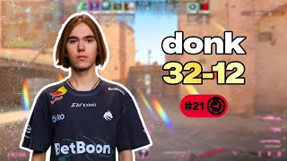☢️ DONK 32-12 POV: FACEIT DESTRUCTION w/magixx/suns1de vs jks (Dust2) | 4350 ELO