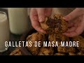 GALLETAS CON DESCARTES DE MASA MADRE | Perfectas y muy digeribles