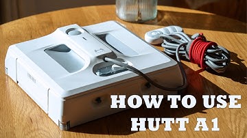 How to use HUTT A1 window cleaning robot