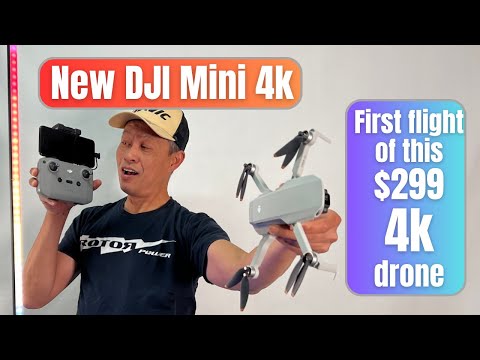DJI Mini 4k - Best budget beginnner drone? Video, photo and battery life test