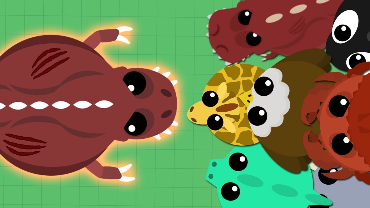 MOPE.IO - NEW MONSTER T-REX IDEA // #NERFGIRAFFE - YouTube