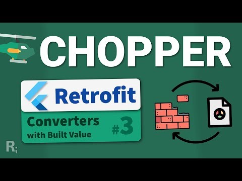 Chopper (Retrofit for Flutter) #3 – Converters &amp; Built Value Integration - Dart HTTP Client Tutorial