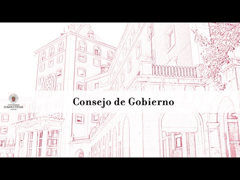 Consenjo de Gobierno extraordinario 