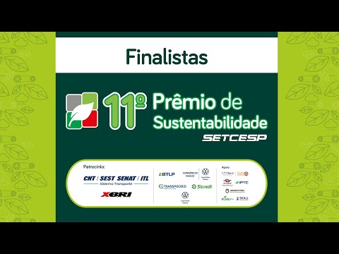 11 Prêmio de Sustentabilidade - Finalistas