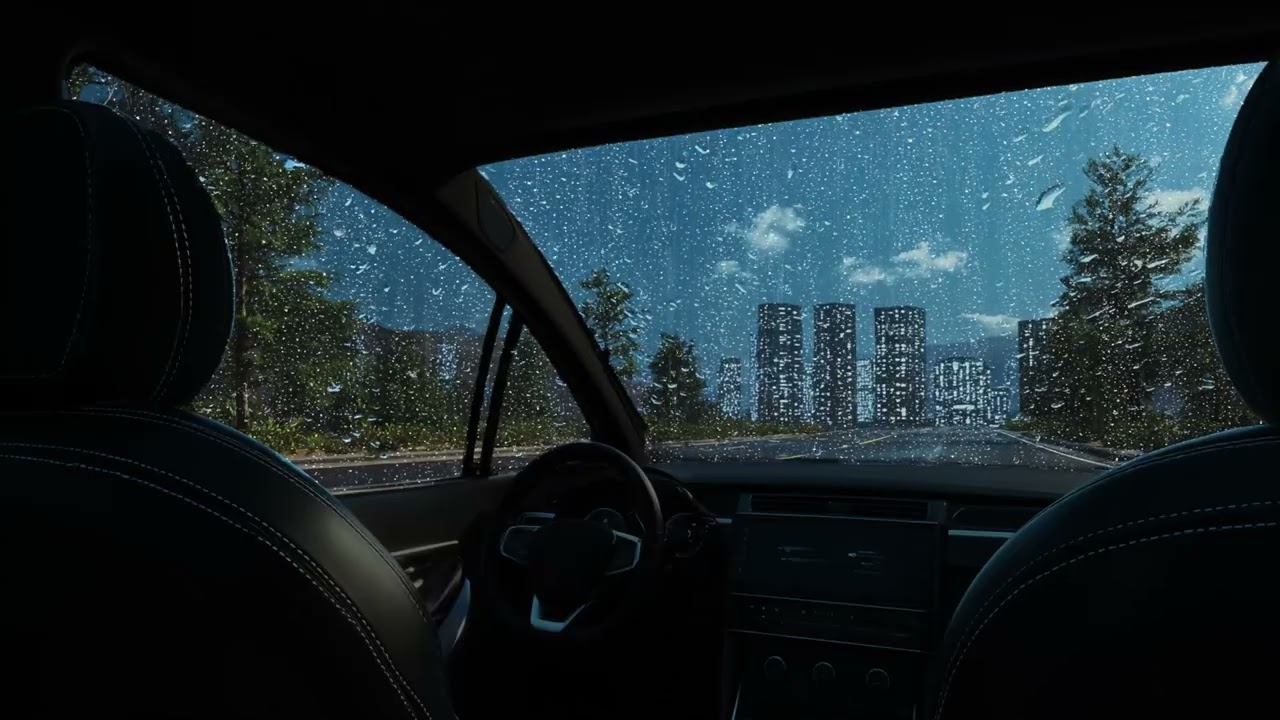 Heavy Rain Sounds to Quiet Your Mind – Deep Sleep, Study Focus & Stress Relief Ambience