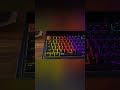 acer Nitro G Wired Mechanical Keyboard 98% Knob Red Switches RGB Flowing Light Gasket 96 Keys