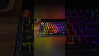 acer Nitro G Wired Mechanical Keyboard 98% Knob Red Switches RGB Flowing Light Gasket 96 Keys