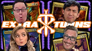 Intense Commander Battle w/ Jesper Ejsing & Ashlen Rose | Extra Turns 05 | Magic: The Gathering