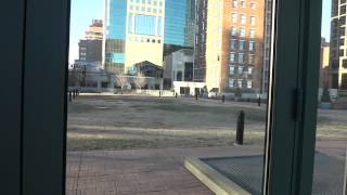 Busy Kone Monospace Traction Elevators at Cosentino's Parking, Kansas City, MO