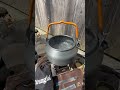 German Bushbox LF and Swedish Trangia alcohol stove.