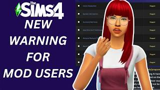 New Sims 4 Mod Warning/ Controversy