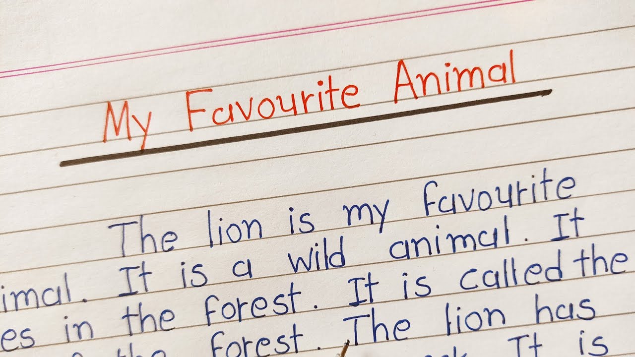 my favourite animal wolf essay