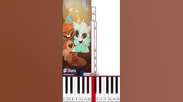 Childhood Friends: CraftyCorn and Bobby BearHug (@tieanimation) - Octave Piano Tutorial