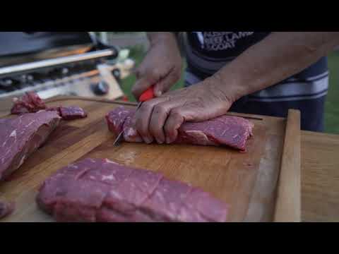 فيديو: كيف لطهي كباب لحم البقر