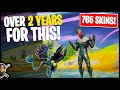 It Took EPIC Over 2 Years To Do This! FLYTRAPPER Back Bling on 765 Skins! (Fortnite Battle Royale)