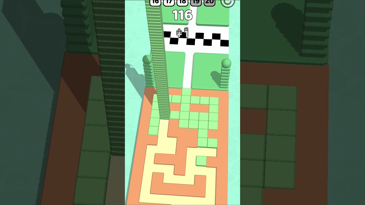 Stacky Dash 💡✨Gameplay part 8 Walkthrough | MAX LEVEL | Android, iOS |