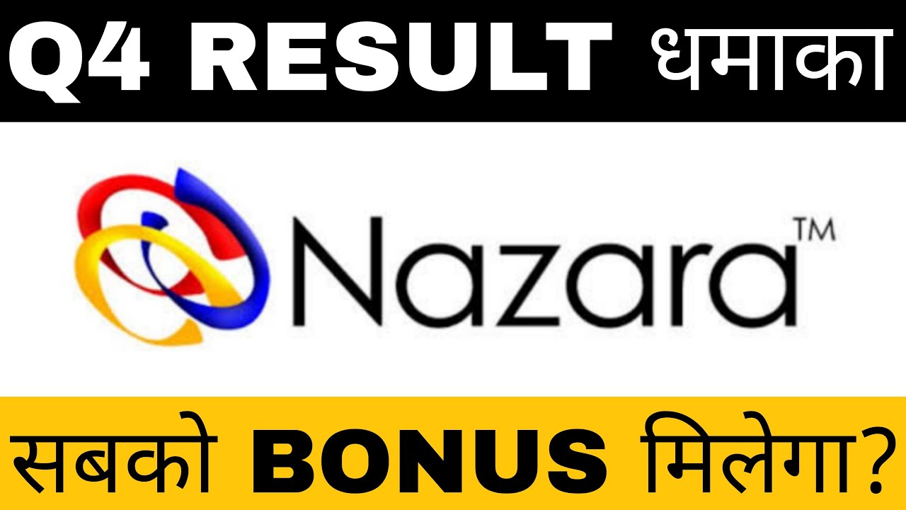 1 के बदले 1 शेयर मिलेंगे | BONUS SHARE + Q4 RESULT | NAZARA TECHNOLOGIES | SHARE SPLIT | STOCK SPLIT