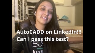 LinkedIn's AutoCAD Skill Assessment Test (Complete Test Video)