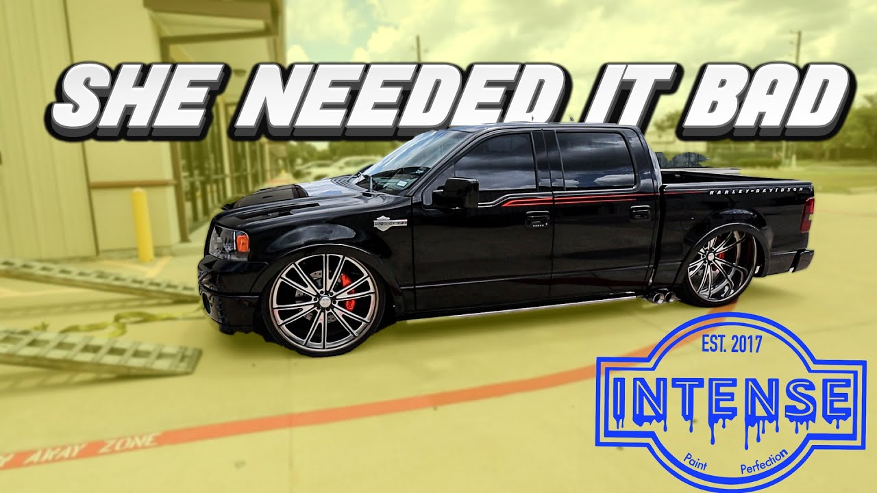 Paint Correction on My Harley Davidson Truck! YouTube