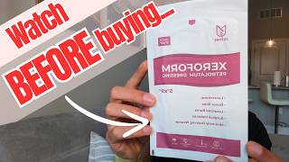 🤯 This Dressing Surprised Me 🔍JUSORE Xeroform Petrolatum Dressing - FSA-HSA, 5"x9", Medical