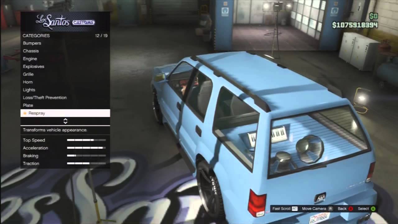 GTA 5 Online How To Get The "Speaker Car!" (Albany Cavalcade) YouTube